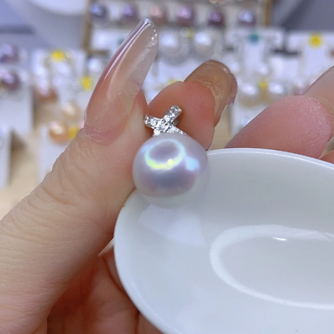 淡水珍珠合金颈饰