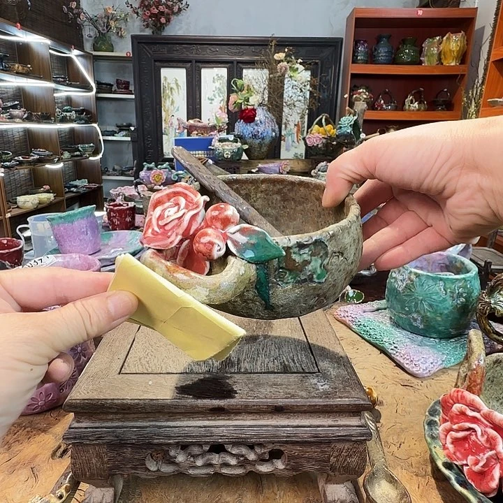 静***焰纯手工咖啡杯盘碗