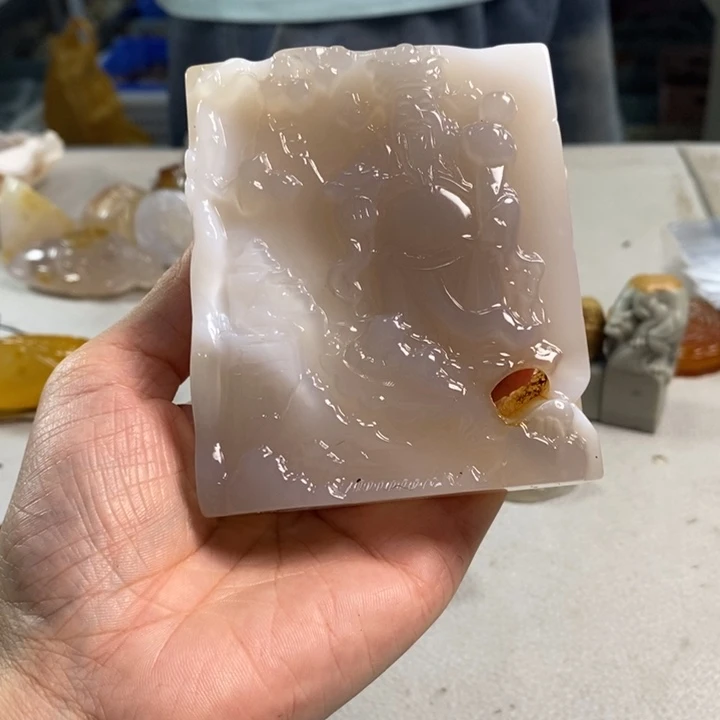 玛瑙/玉髓吊坠(不含链)未镶嵌