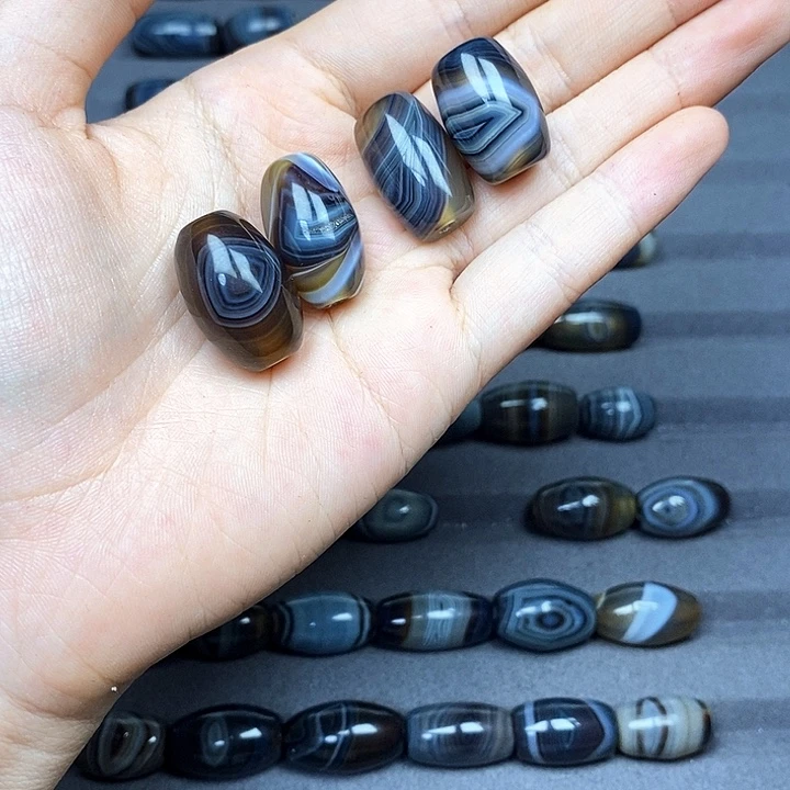冬***枣玛瑙/玉髓合金珠宝半成品