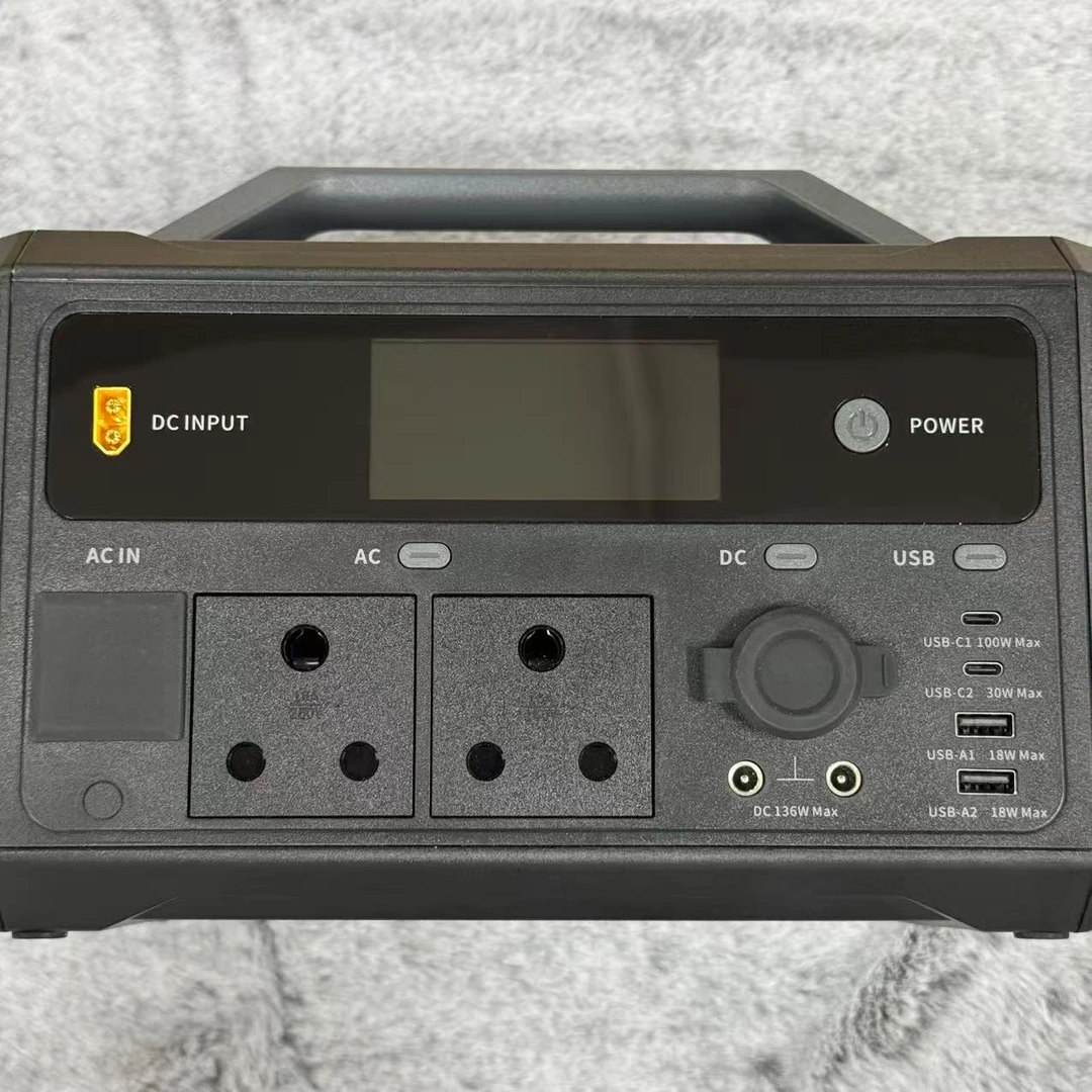99新  【需自配南非转换头】E207  700W户外电源户外露营储蓄电源