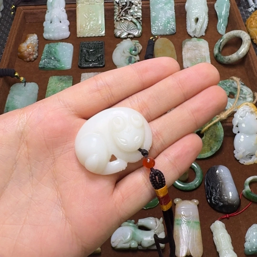 一***丨和田玉（糖玉）未镶嵌颈饰和田玉颈饰未镶嵌