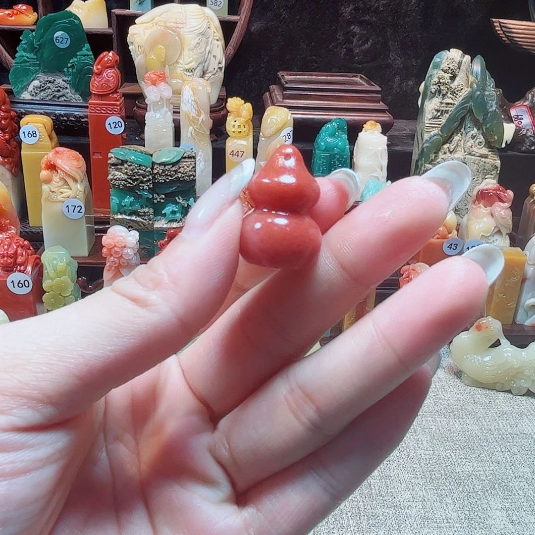 寿山石印石保利葫芦