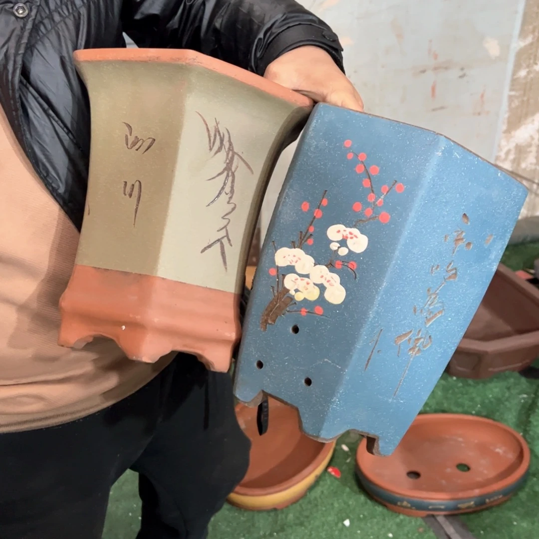 紫砂花盆紫砂花盆