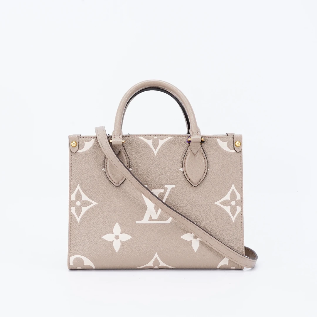 99新 LouisVuitton/路易威登 【总仓】onthego小号大象灰BG22007030