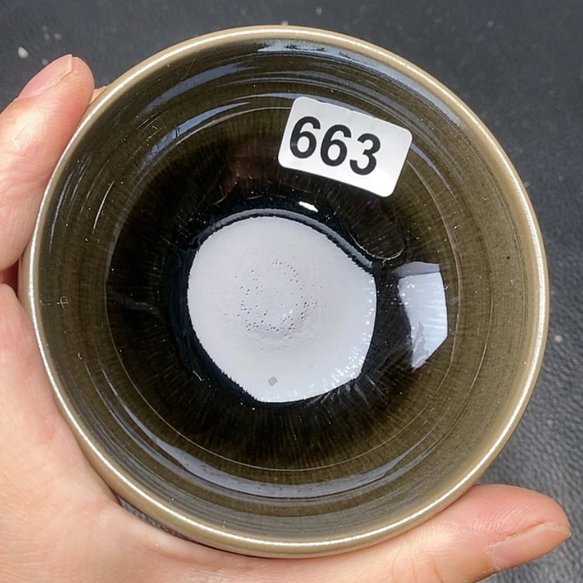 【闪购商品】茶盏真建盏原矿釉主人杯