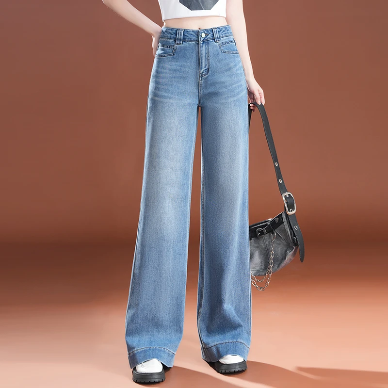 牛仔筒喇裤高品质显瘦显腿直d1206