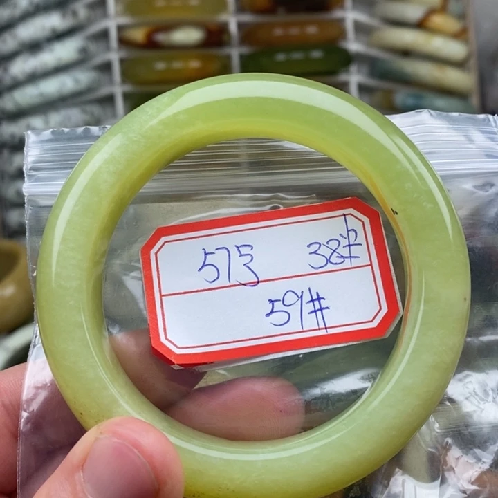 未镶嵌蛇纹石玉手绳