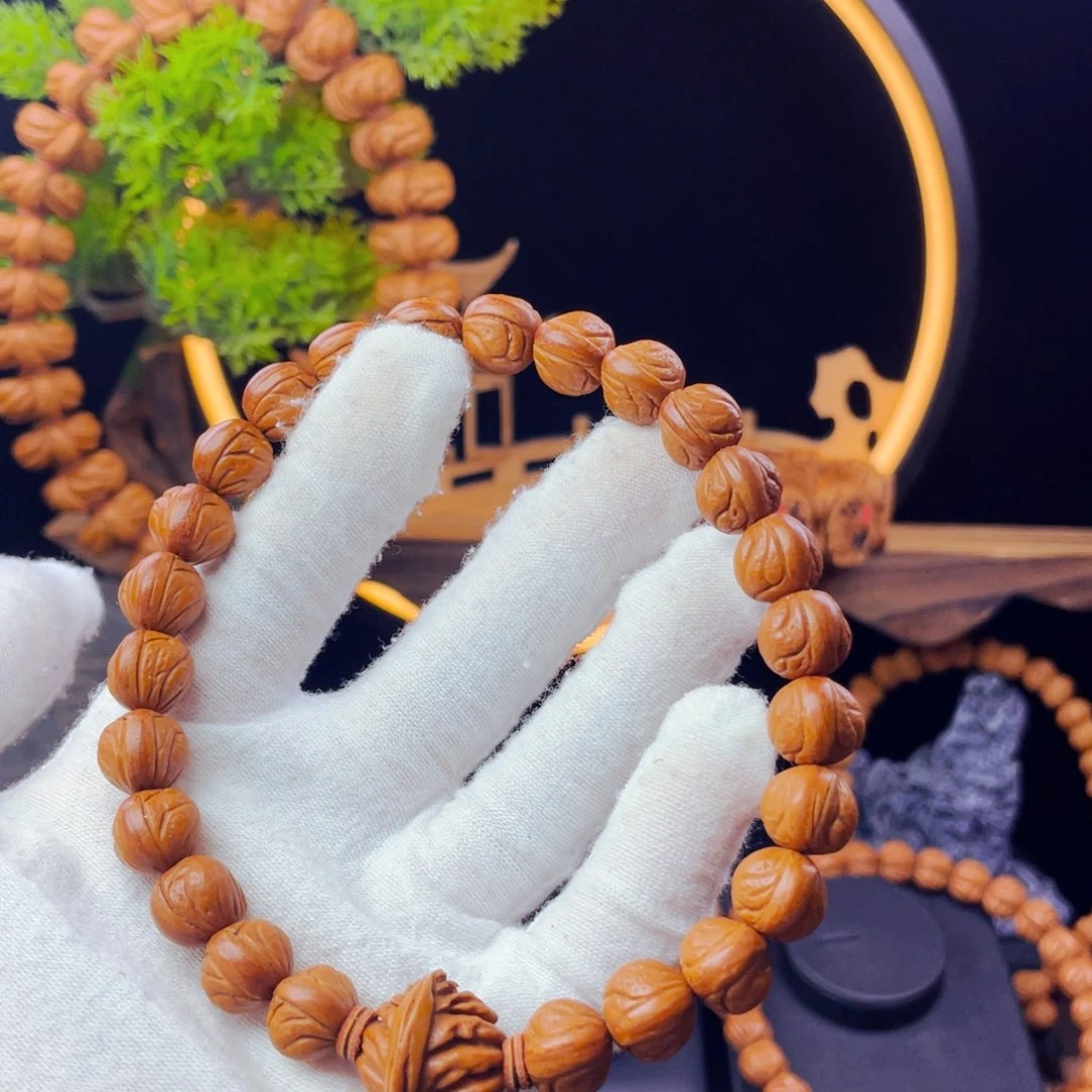 T***E桃核吊坠野生桃核