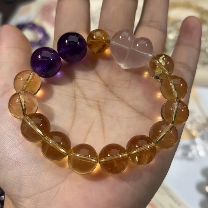 未镶嵌手链水晶手串