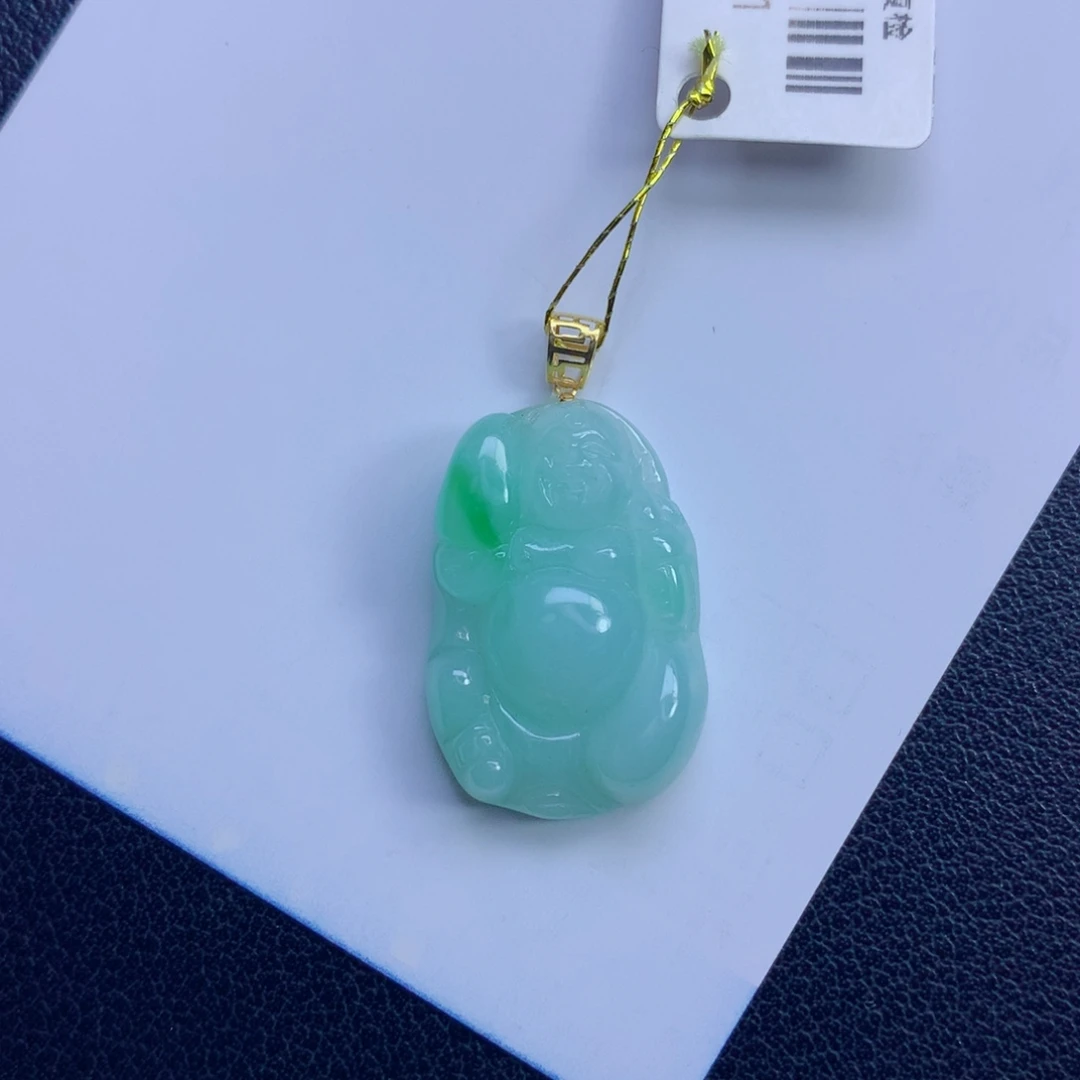 颈饰未镶嵌翡翠佛公