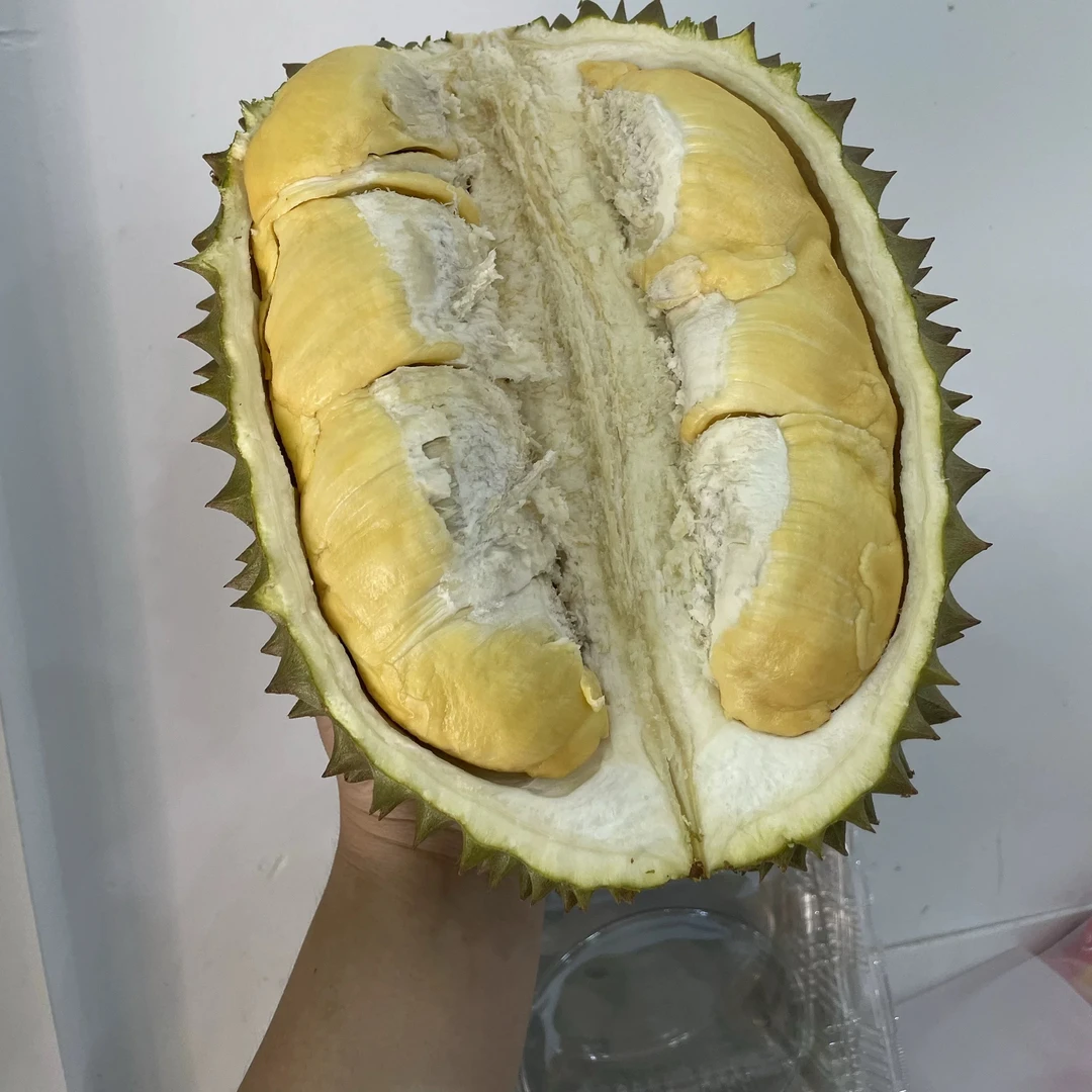 新鲜青尼榴莲特级果1颗2.5-8.5斤 软糯甜 包4房肉售后 比金枕好吃（核大）榴莲同城青尼泰国