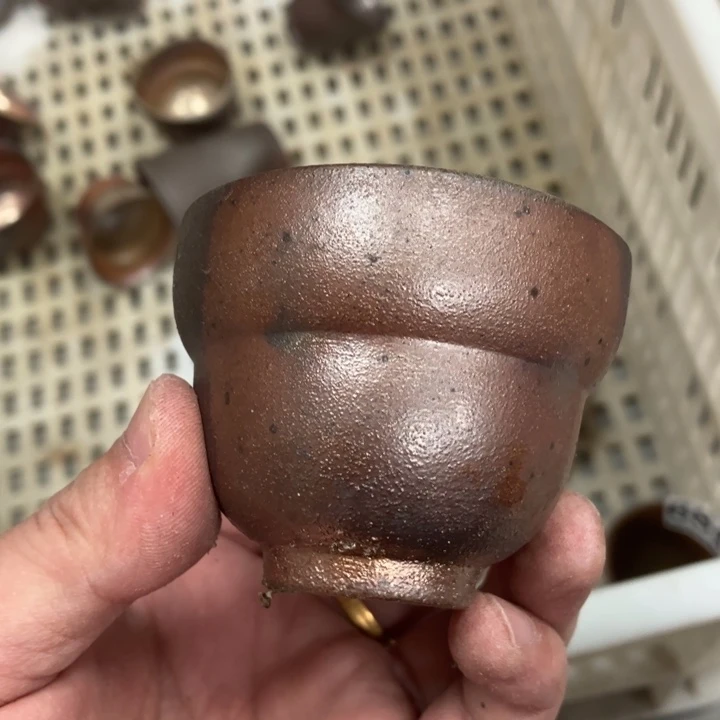 柴烧杯子宝瓶大放漏。