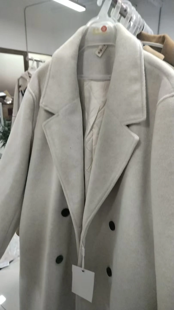 051款 宠粉福利长款双面毛呢休闲大衣百搭外套 【以实物为准】