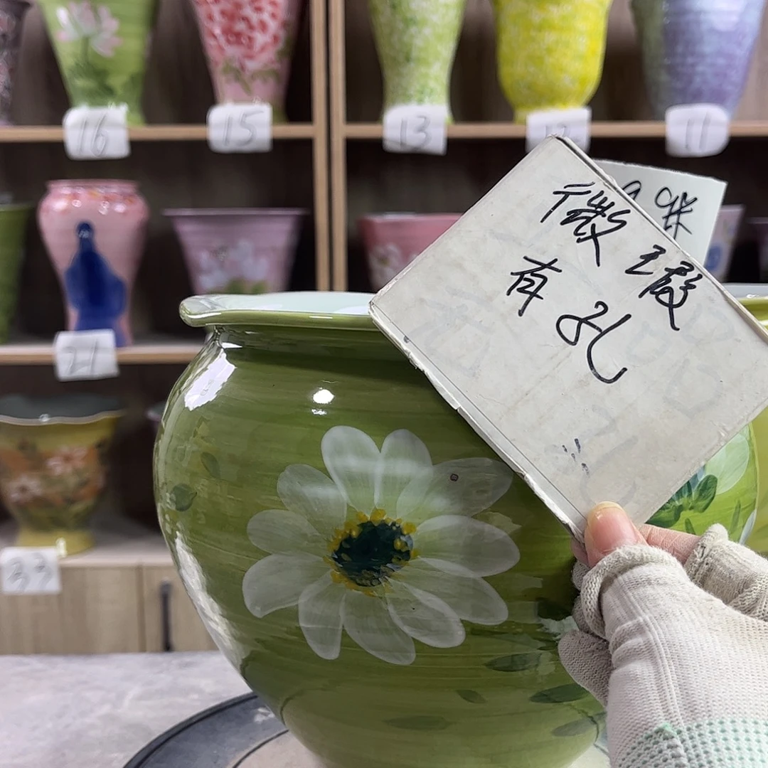 景德镇陶瓷花盆花盆