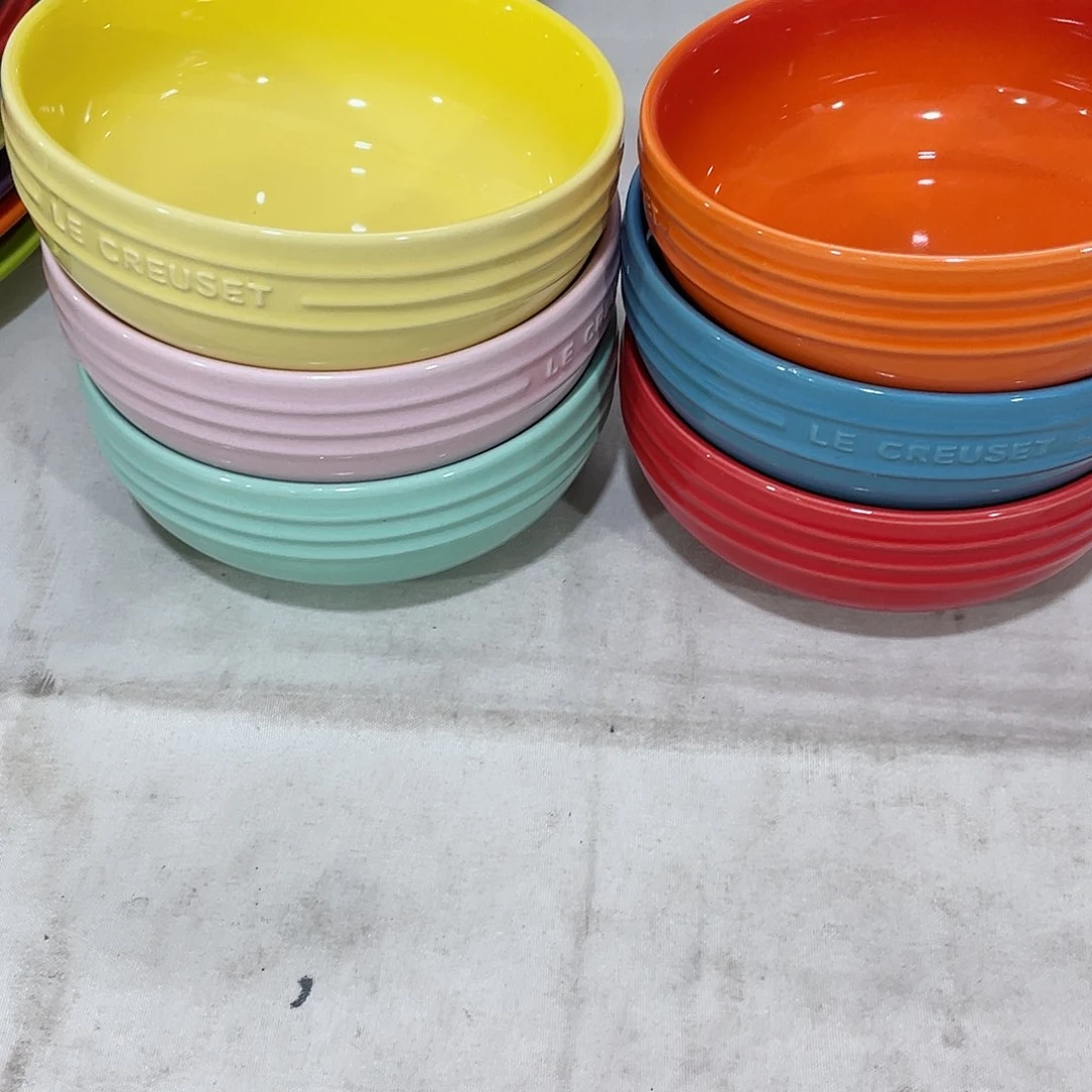 瓷片微瑕陶瓷餐具2个装精品