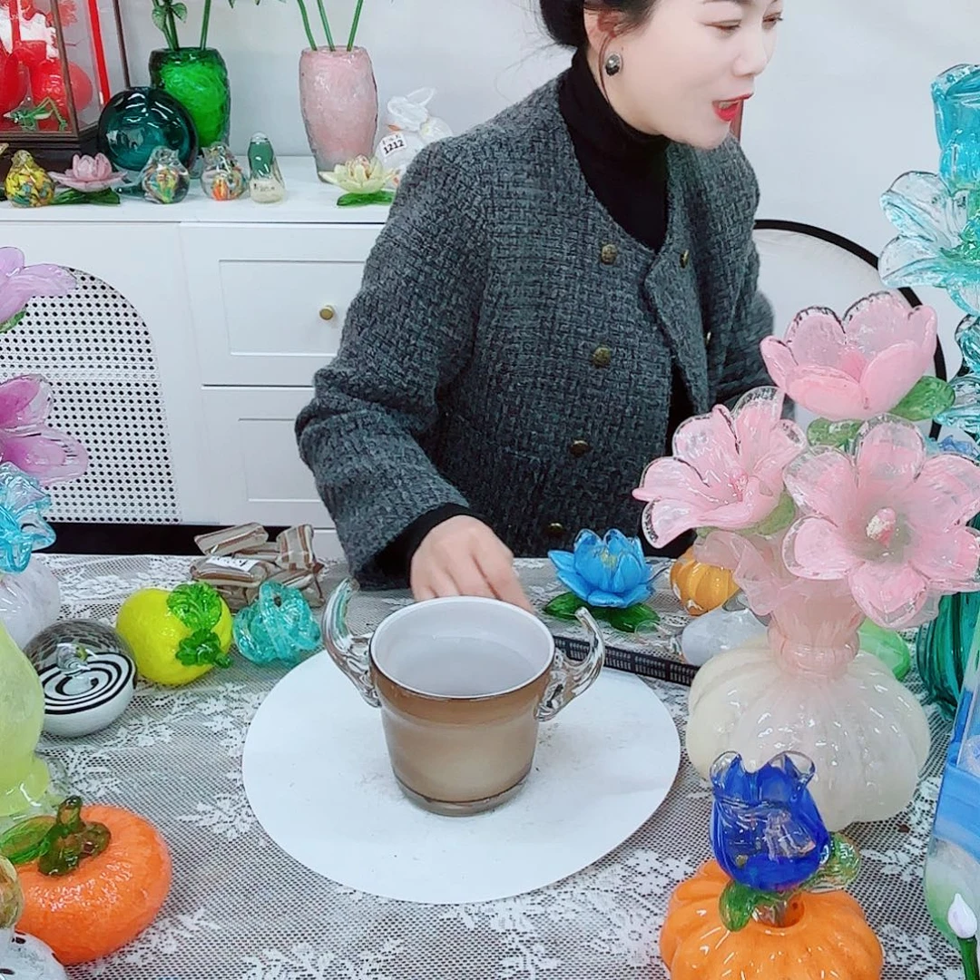 琉璃花瓶花器艺术品