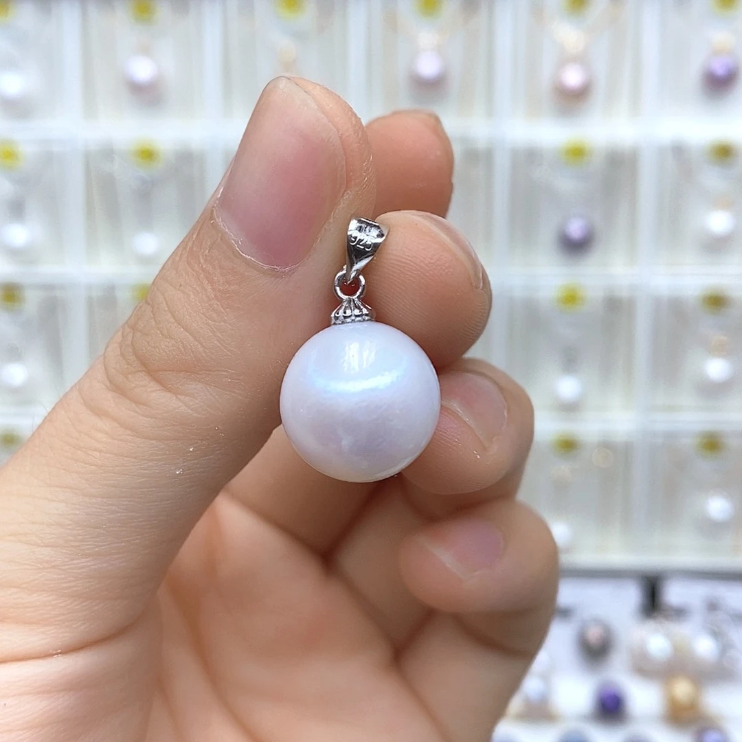 淡水珍珠合金吊坠(不含链)