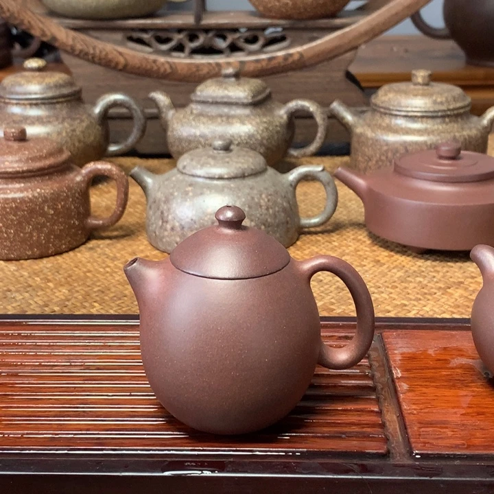 茶壶紫砂4号井底槽清小龙蛋