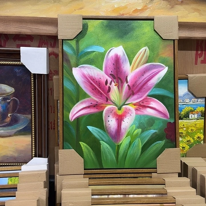 油画油画作品展完全是