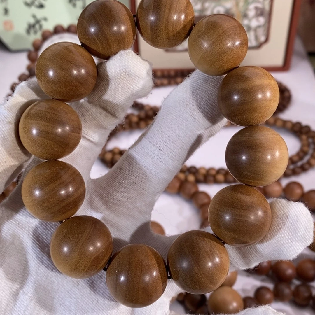 随***云手串/手链檀香木横纹黑肉20老料福利