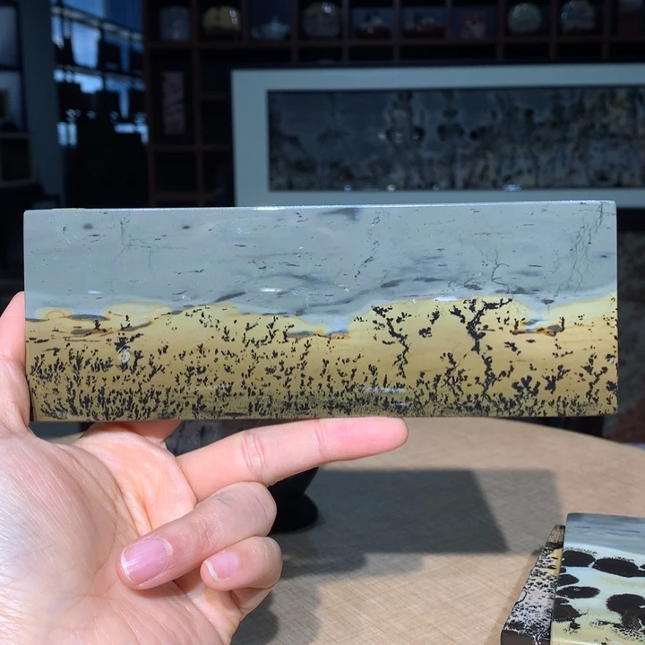 广西国画石摆件，观赏收藏