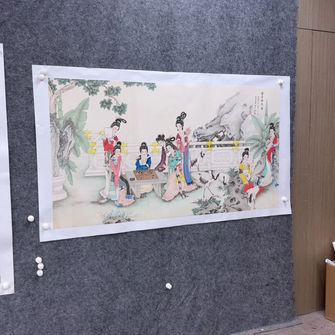 国画国画作品MJH老师