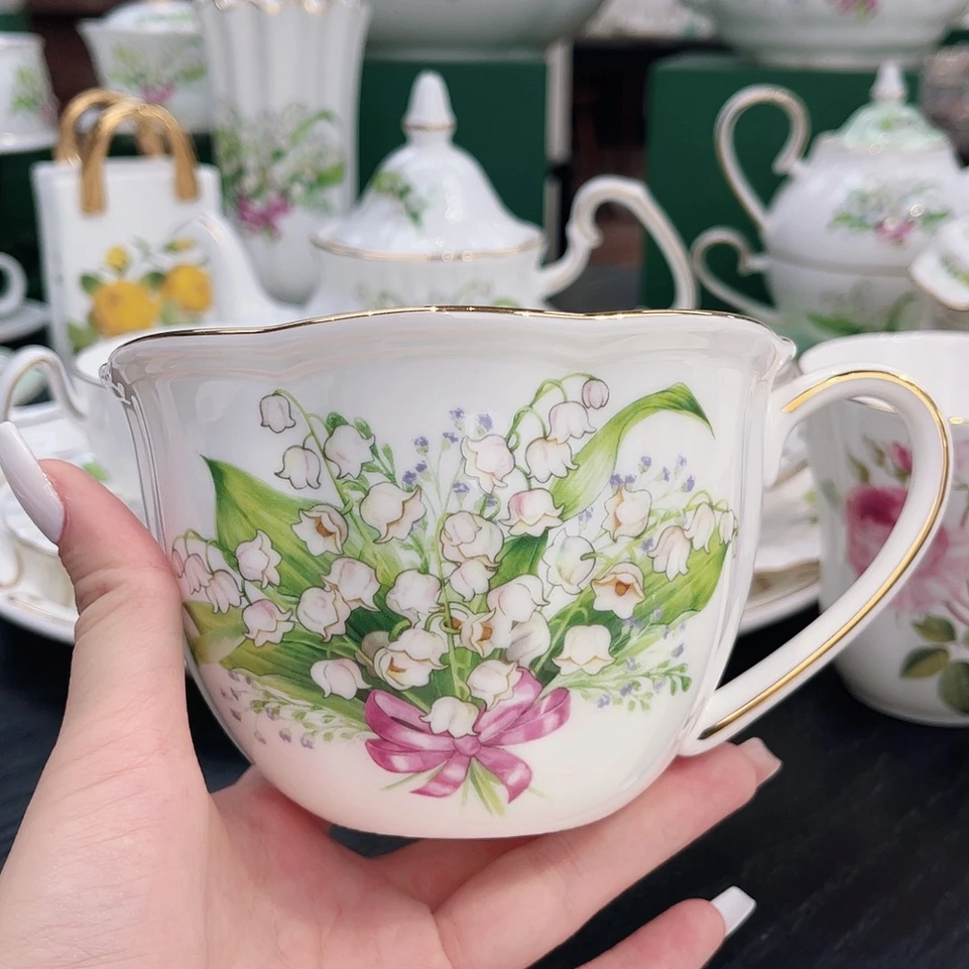 骨瓷早餐杯—————————