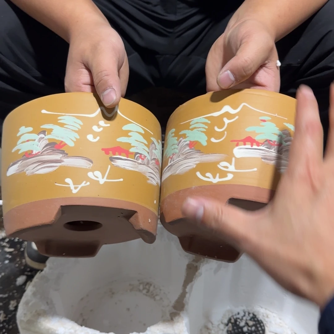 花盆紫砂瑕疵是我最爱