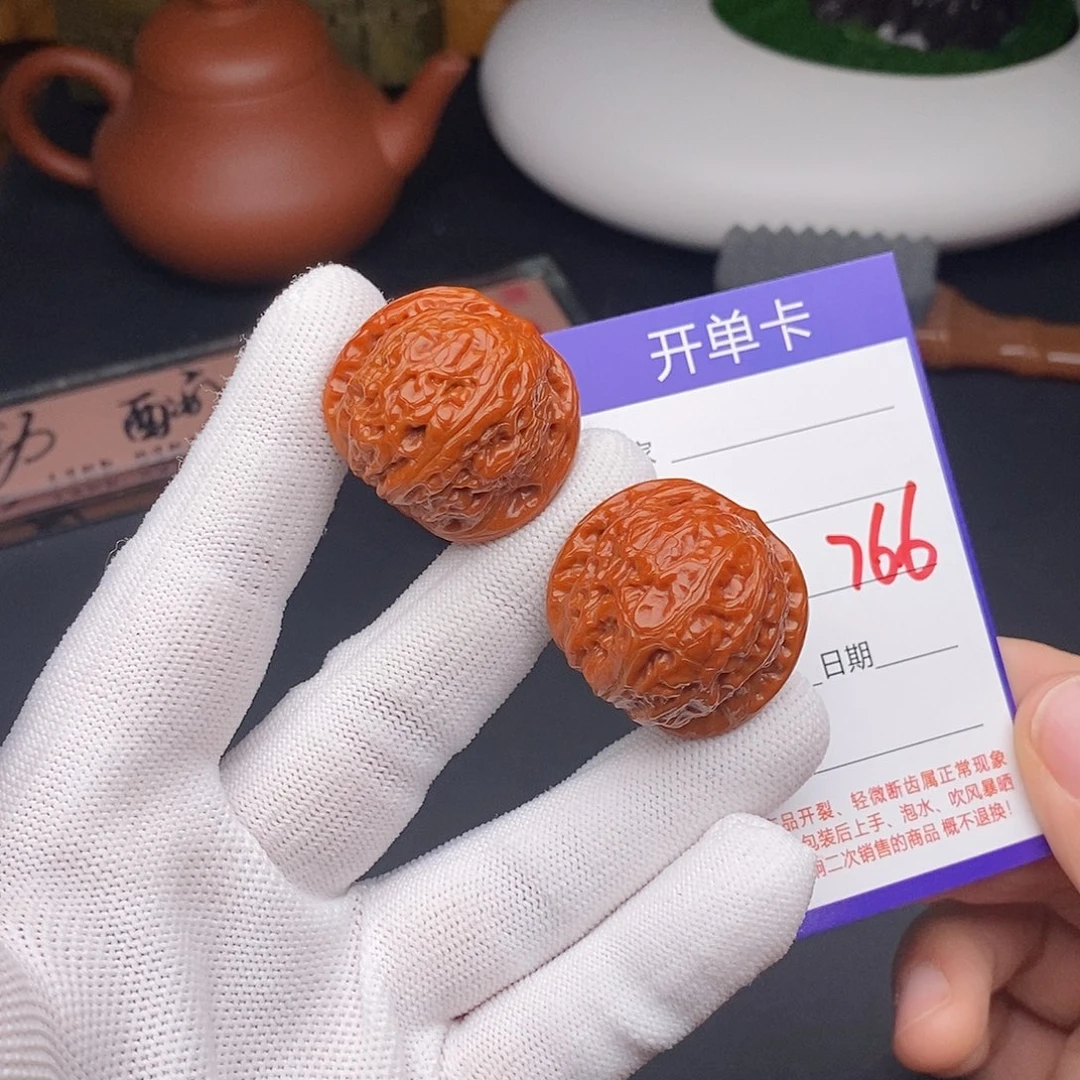 文玩核桃把件33乾隆磨766