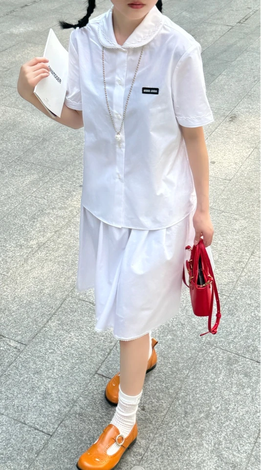 ANNA VALENTINE 短袖衬衫 AV52198007-10