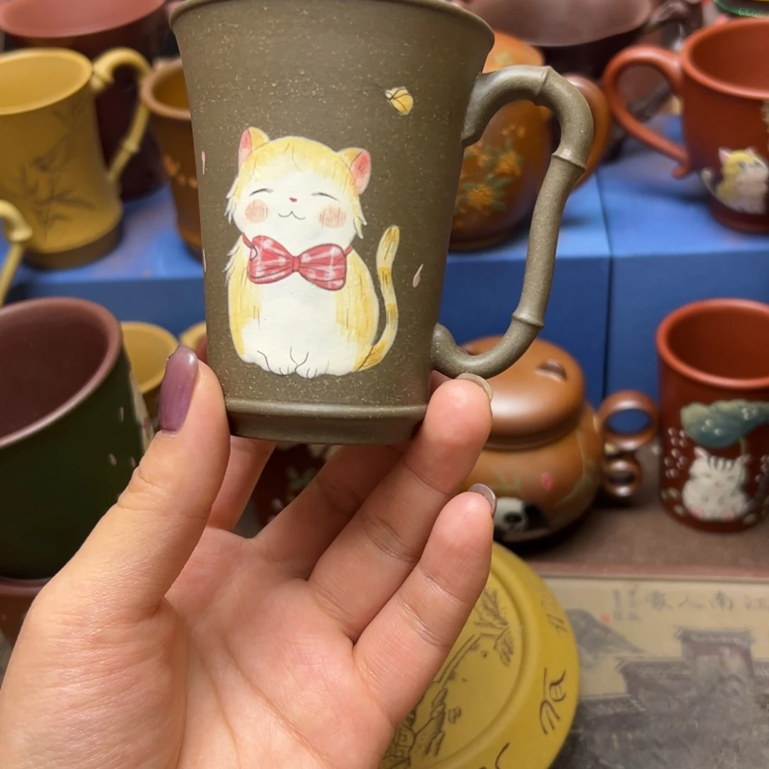 紫砂茶杯紫砂主人杯