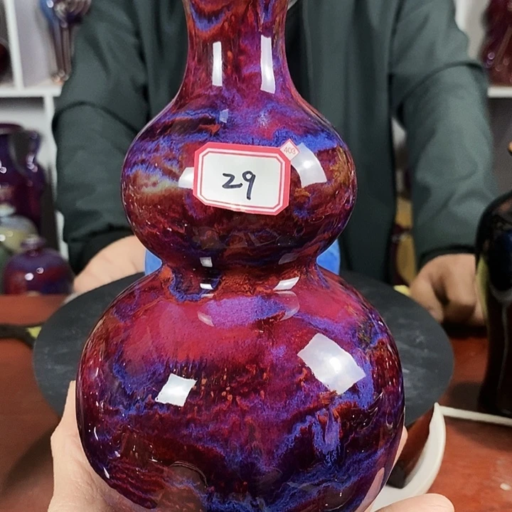 尚峰钧窑作品摆件