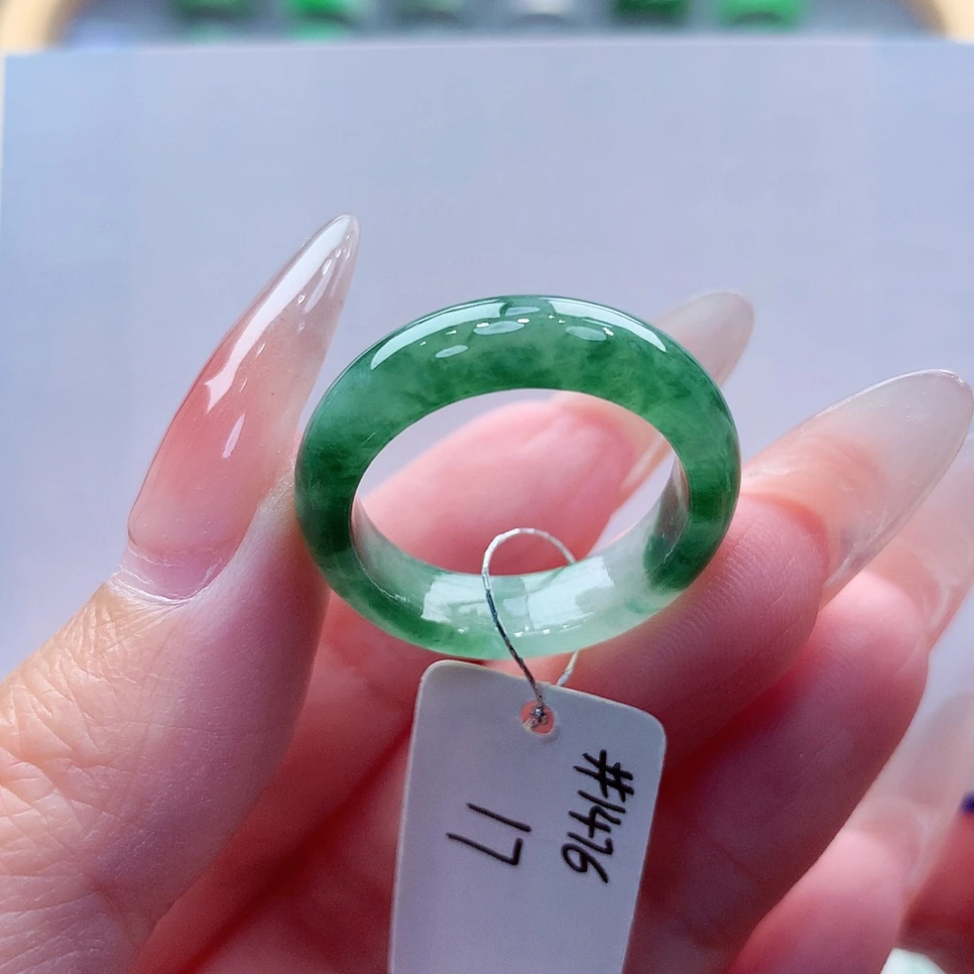 翡翠未镶嵌戒指缅甸A货