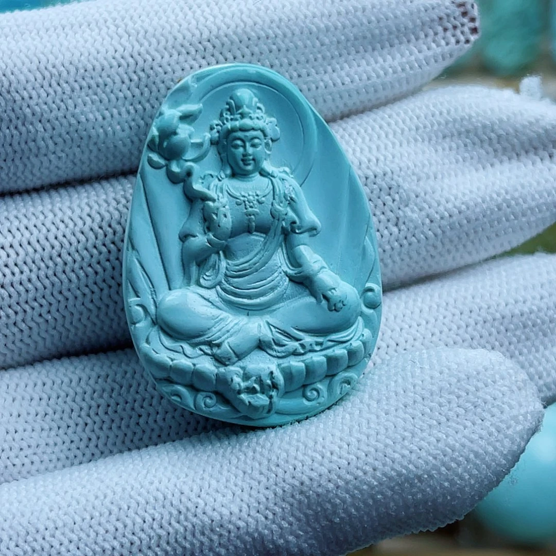 绿松石未镶嵌珠宝奇石