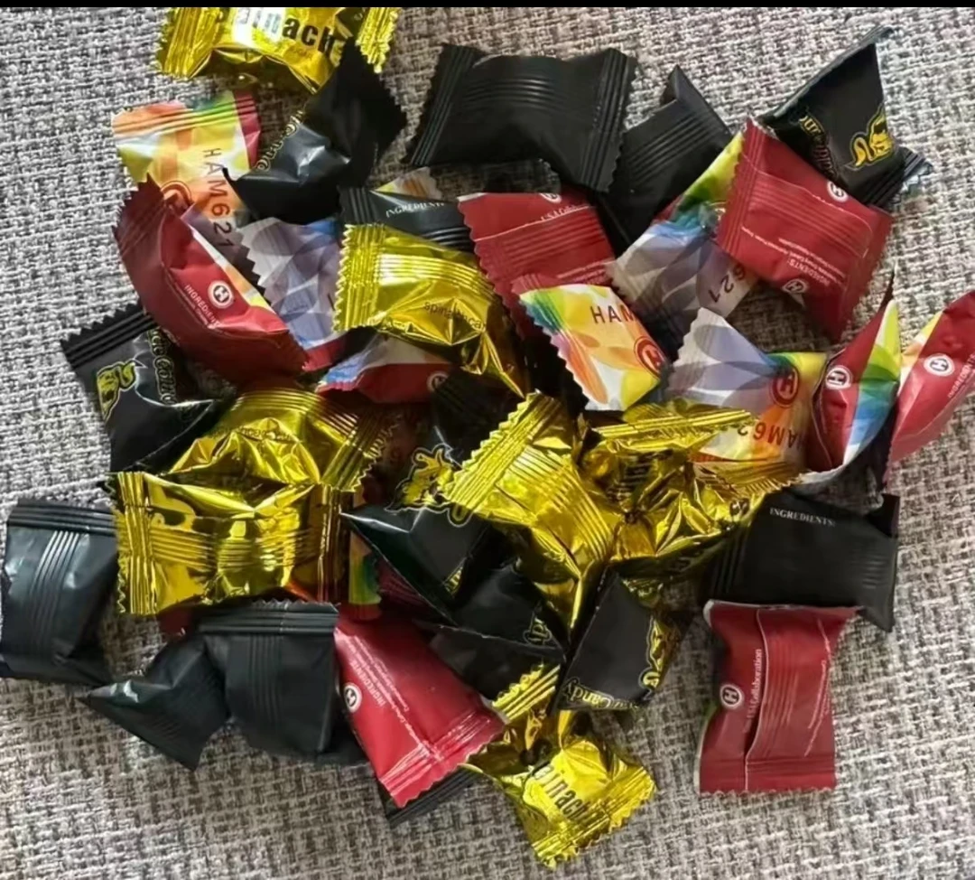 原装正品红糖金糖彩虹糖休闲小零食