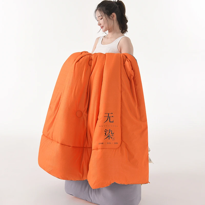 新款泡泡纱夏被水洗空调被学生宿舍被子