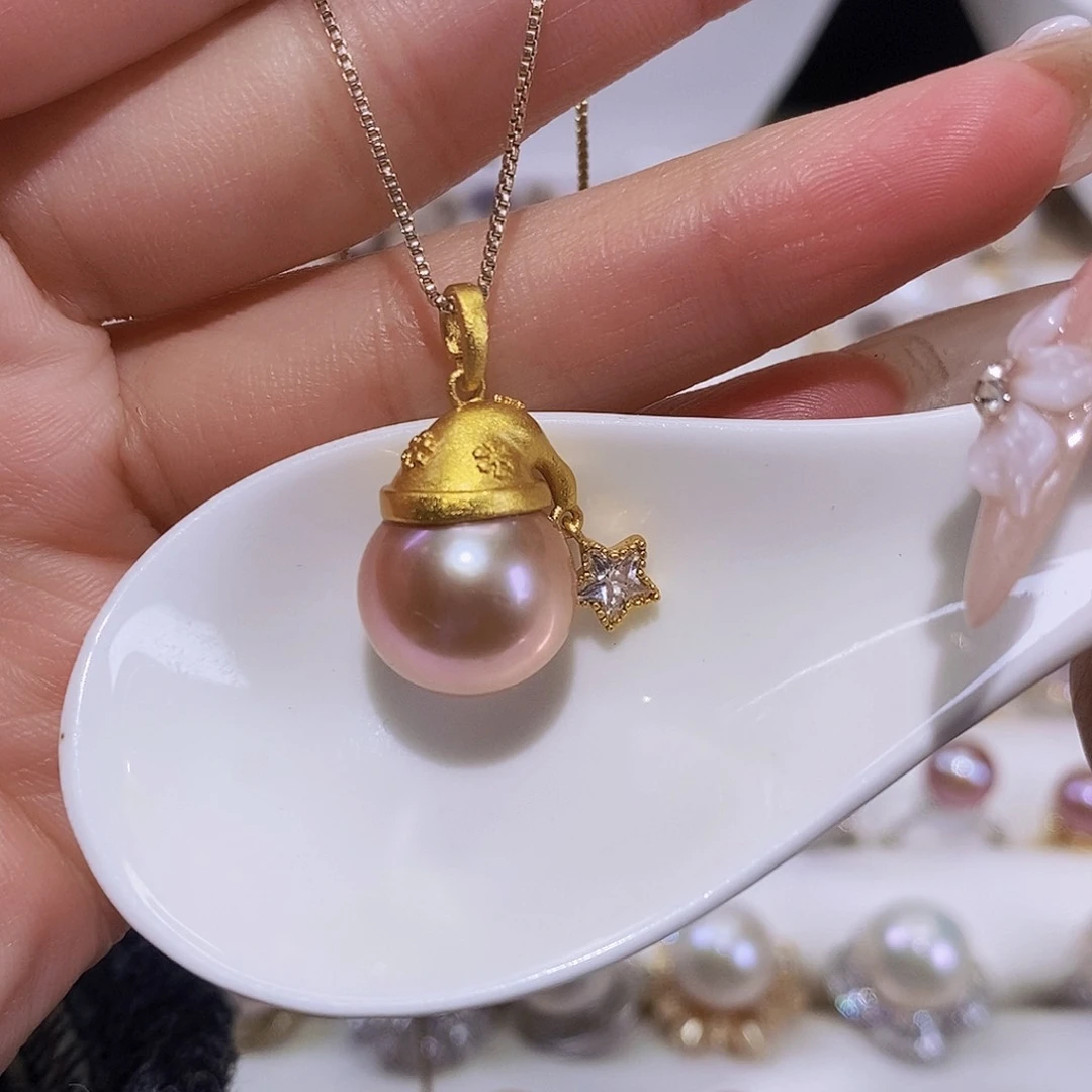 淡水珍珠颈饰合金