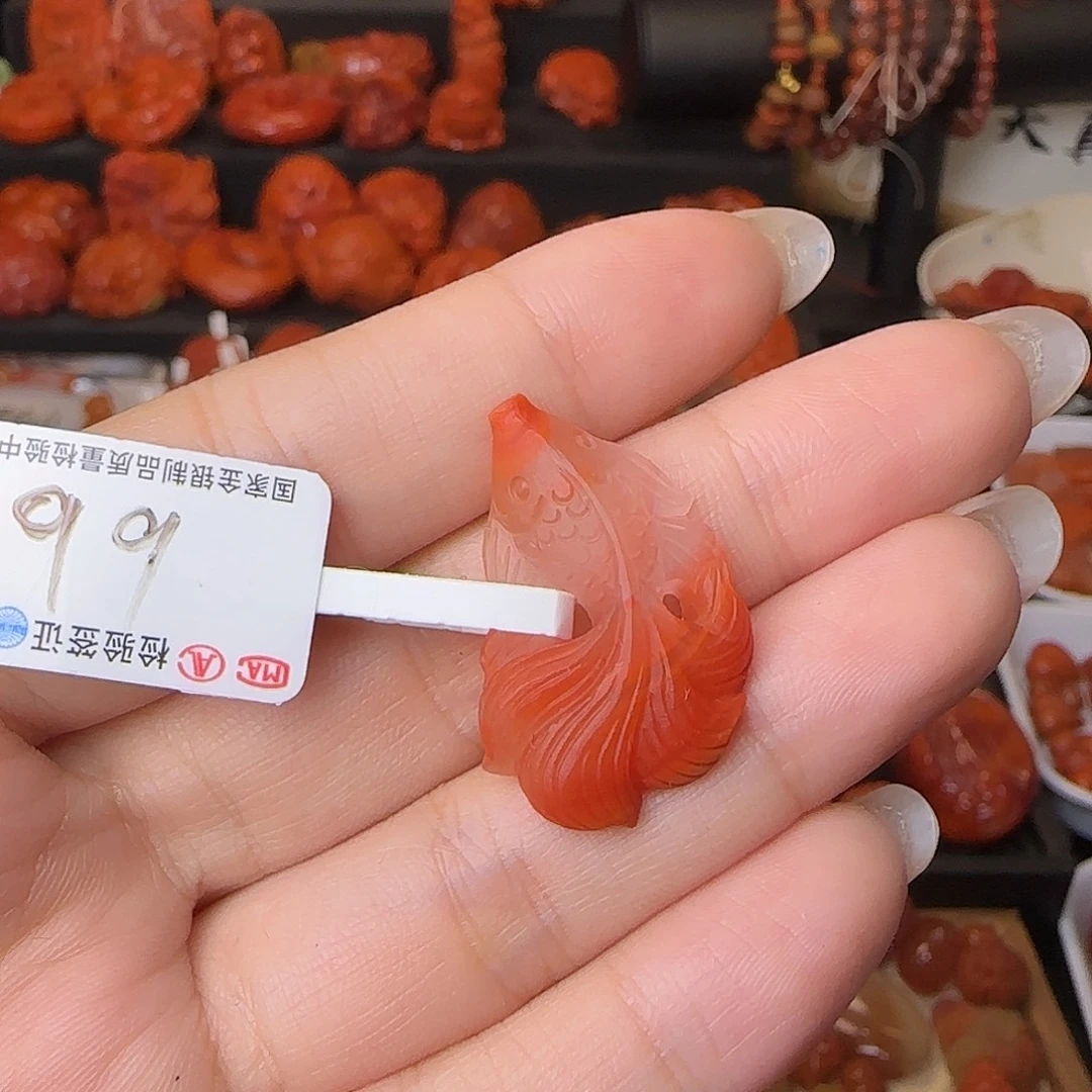 吊坠(不含链)未镶嵌南红玛瑙