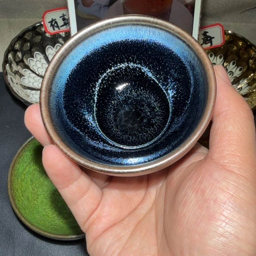 茶盏建窑建盏主人杯