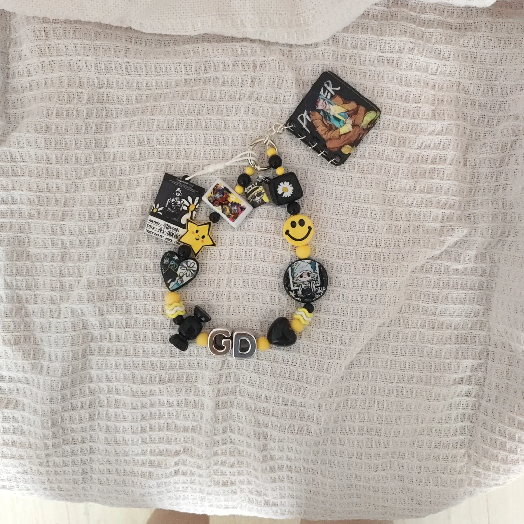 手工定制卡通系列手机链可爱diy个性ins防丢防尘创意立体挂绳挂件