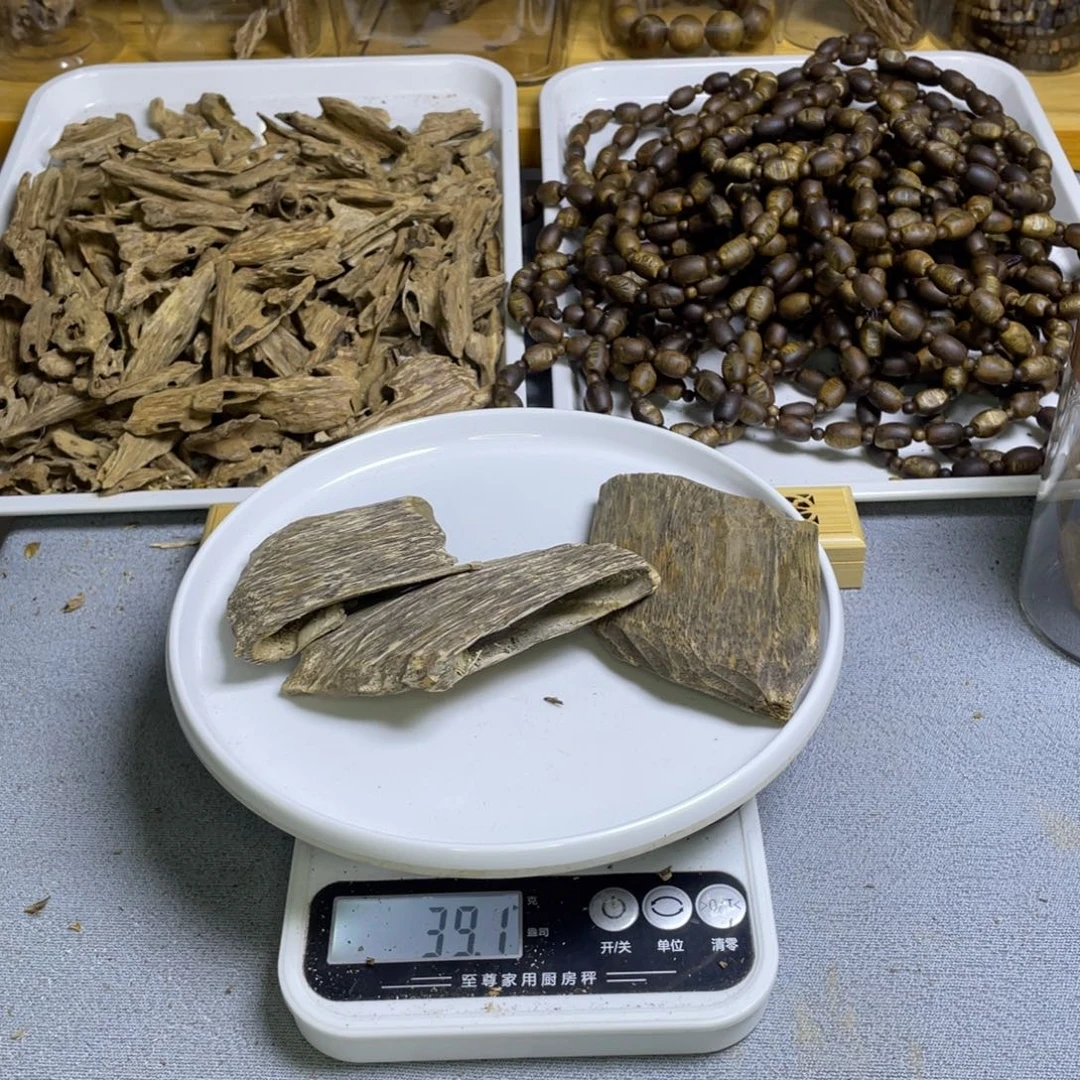 沉香碎屑沉香壳子39克