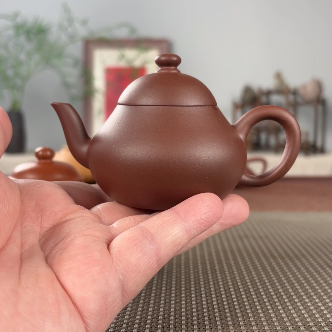 茶壶紫砂黄龙山原矿紫砂壶150