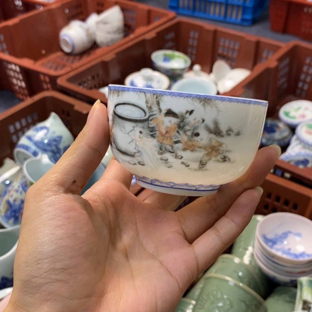 景德镇陶瓷茶杯茶杯茶杯