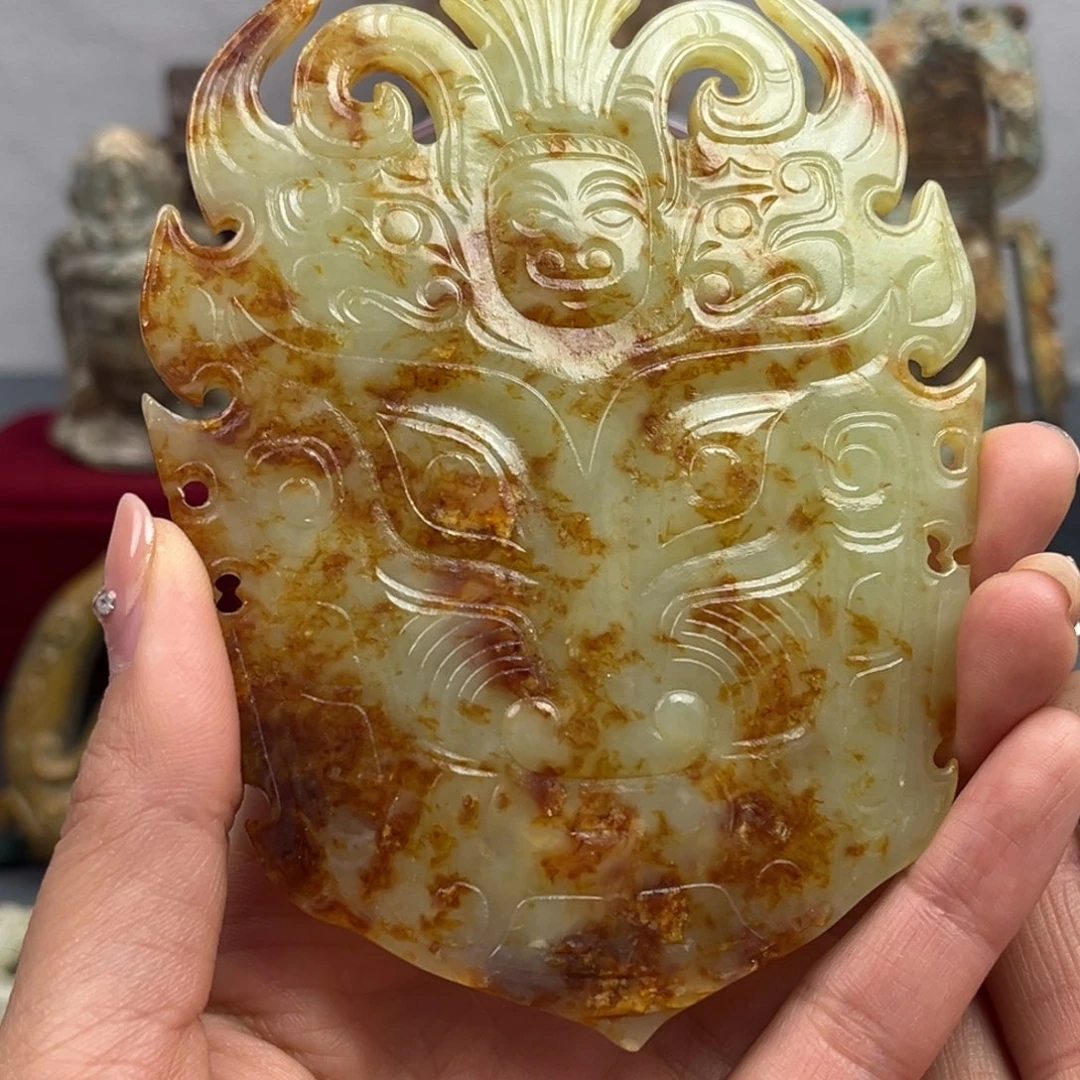 和田玉未镶嵌颈饰鉴古藏珍鉴古藏珍