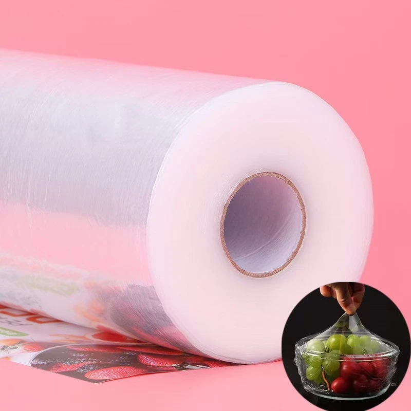 保鲜膜食品级家用水果冰箱耐高温专用撕拉式大卷商用批发手撕大卷