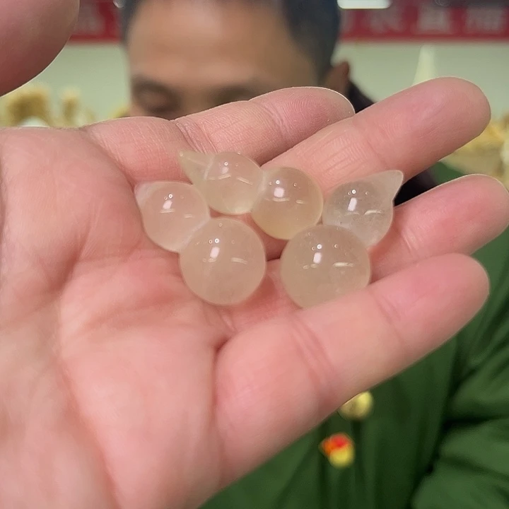 水晶吊坠(不含链)未镶嵌葫芦