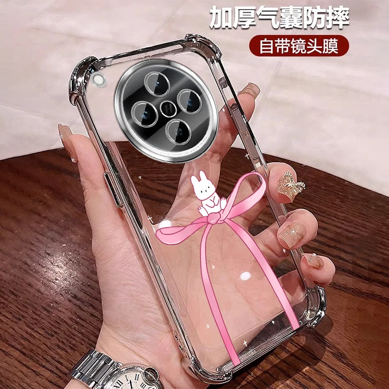 动漫风适用oppofindx8手机壳四角防摔FindX8Pro带镜头膜ultra可爱