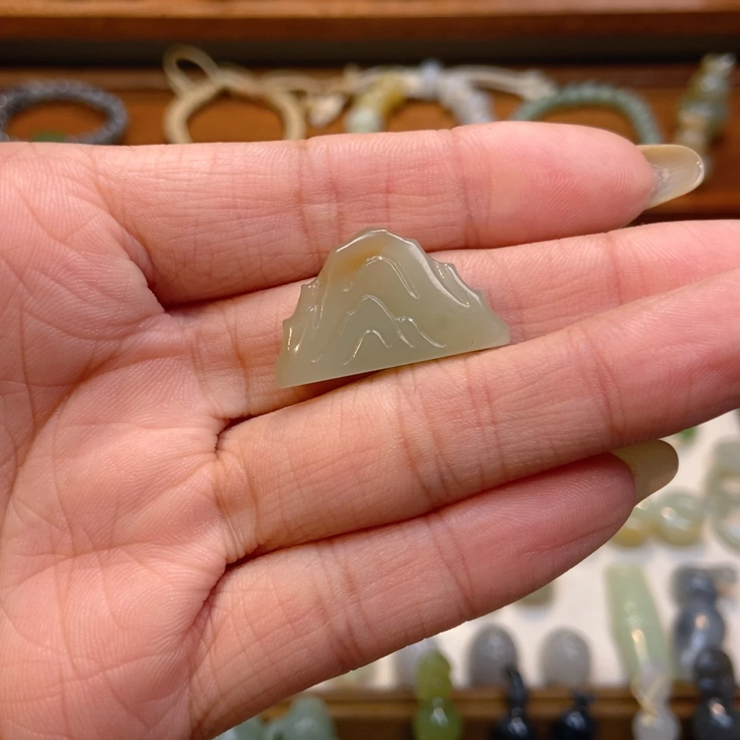 吊坠(不含链)未镶嵌和田玉