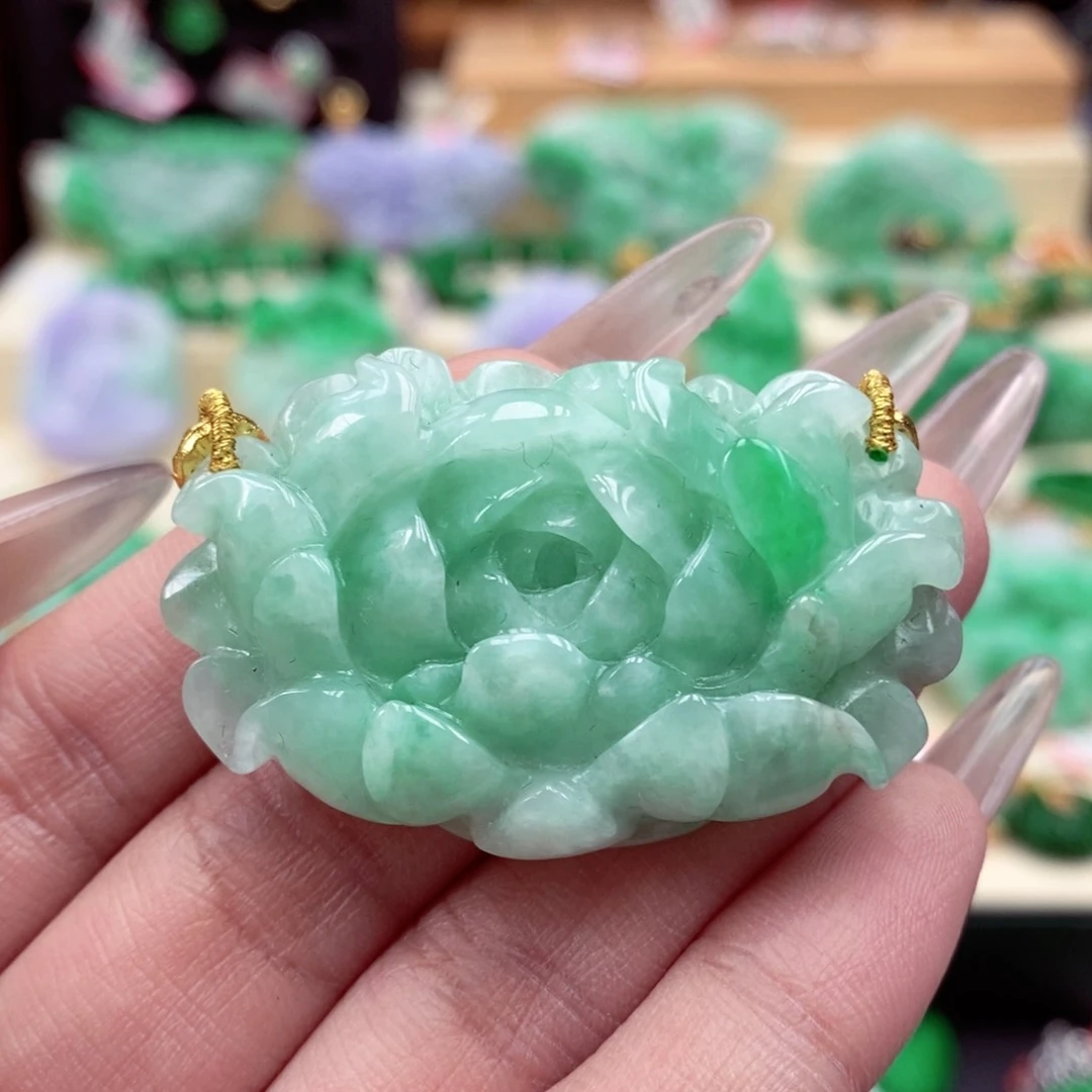 颈饰未镶嵌翡翠翡翠吊坠